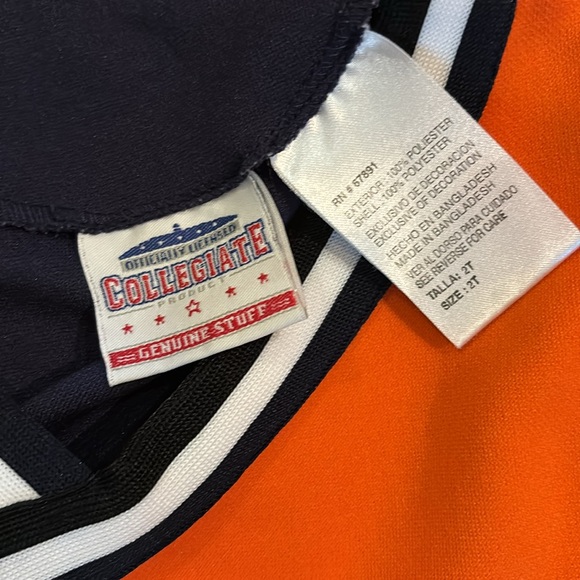 Clemson cheerleading two piece set size 2T - Picture 3 of 3